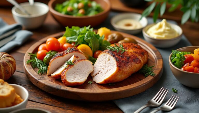 Découvrez des recettes savoureuses à base de filet de dinde pour vos repas de famille