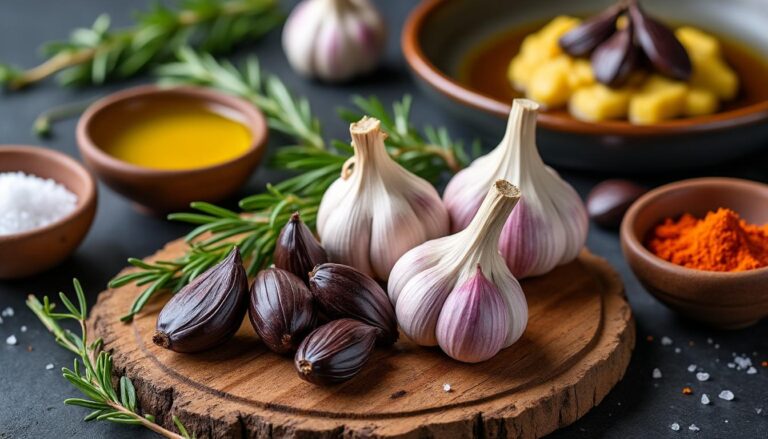 explorez les bienfaits de l'ail noir et découvrez des recettes savoureuses pour sublimer vos plats avec ce super-aliment aux saveurs uniques.